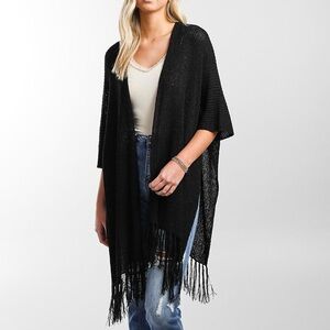 Daytrip Fringe Cardigan Sweater L